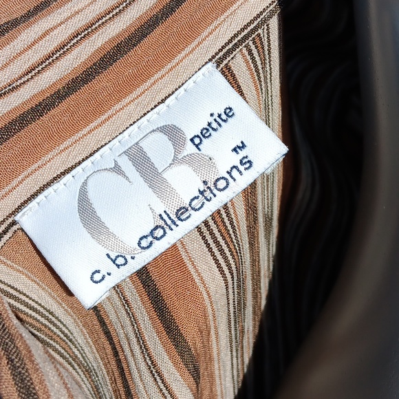 CB COLLECTIONS LADIES COTTON BLEND BUTTON DOWN SHIRT BLOUSE - Picture 17 of 17